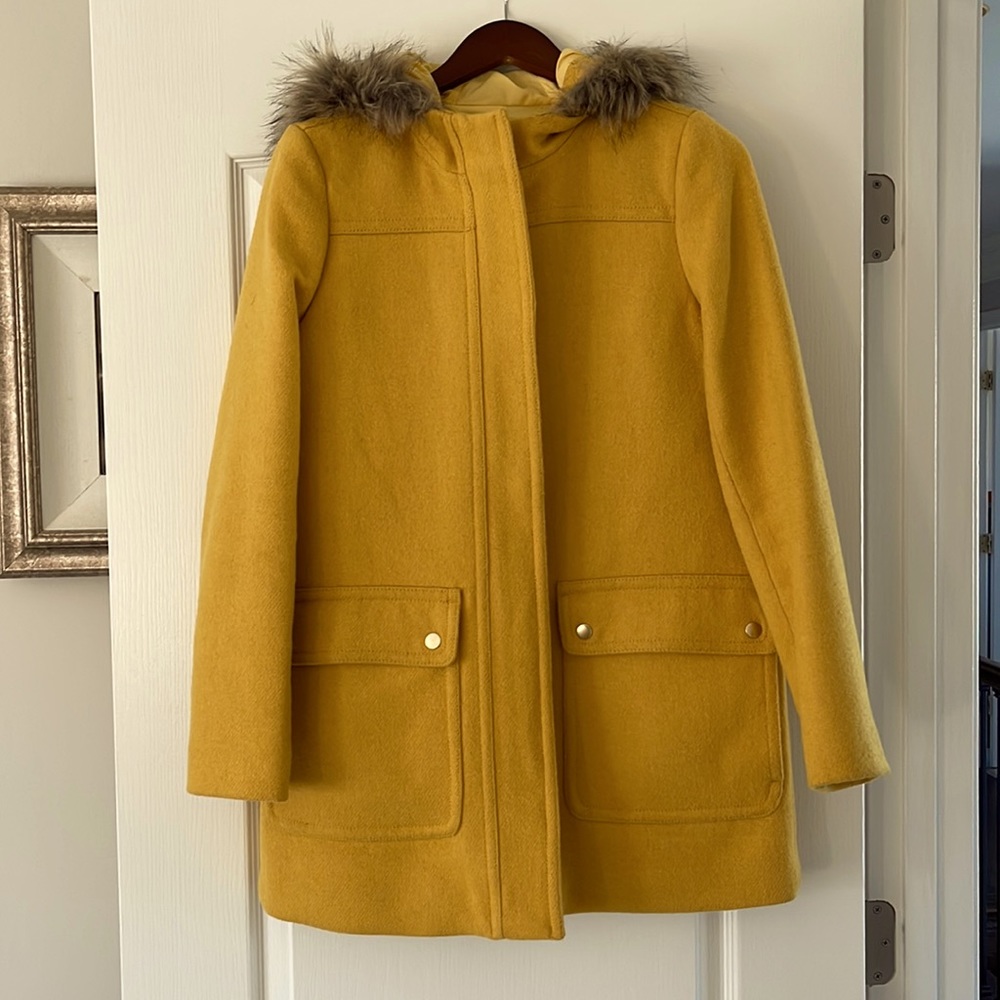 J Crew Factory wool coat